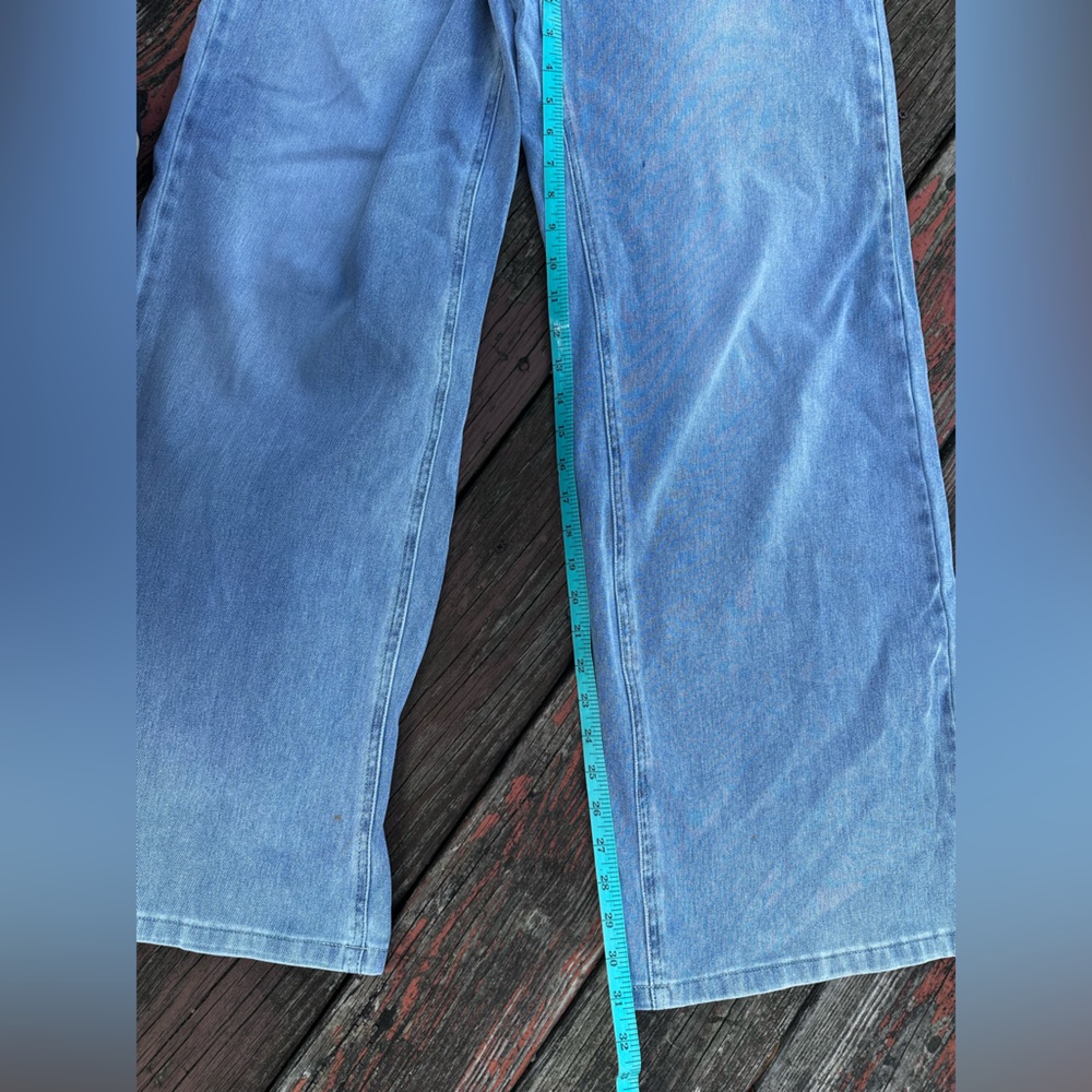 HALARA Women's Blue Flare & Wide Leg Jeans - Picture 5 of 8